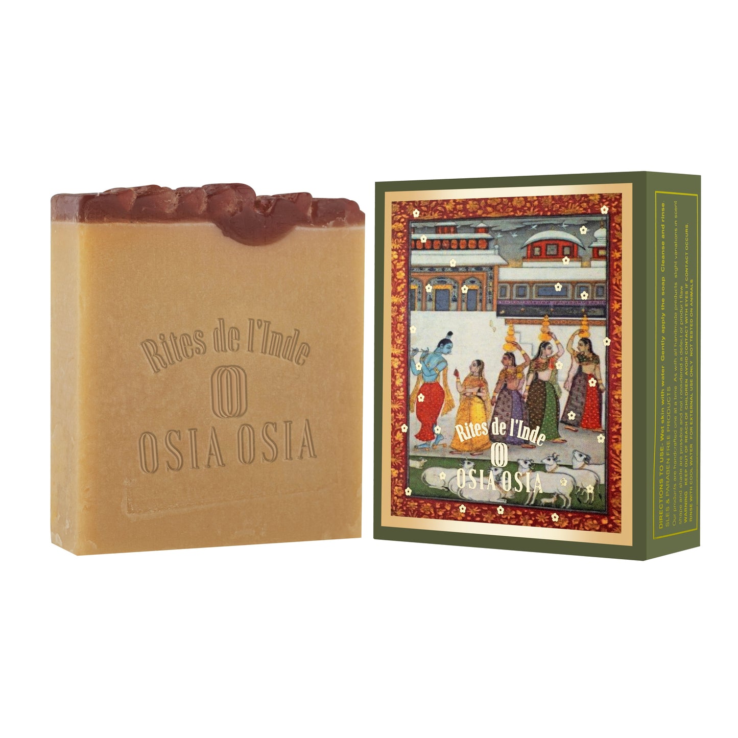 Lord Krishna Raas Collection Gift Pack of 6 Ayurvedic Soaps