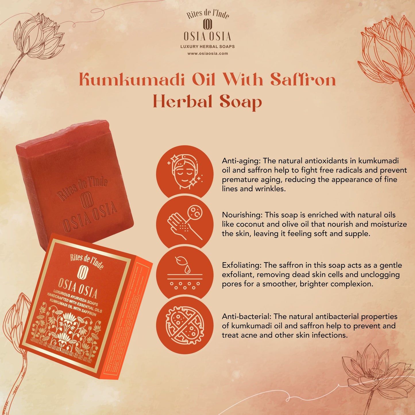Kumkumadi Oil with Saffron Pack of 3
