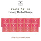 Rose Valley Pack of 10 Herbal Soaps