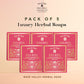Rose Valley Pack of 5 Herbal Soaps